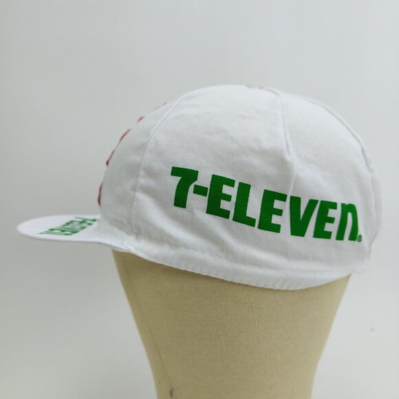 Vintage 7-Eleven Cycling Hat Cap Bicycle Race Bike Eroica USA 7-11 7 Eleven - Picture 4 of 16